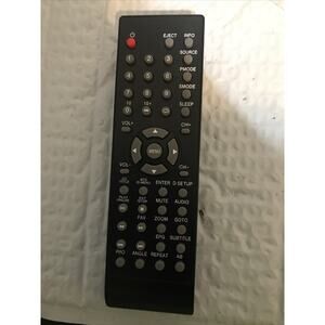 New Remote Replace for ProScan Curtis TV PLDED4016A PLED4011A PLED4274A